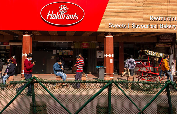 Haldiram's with Custom Software Development Solutions